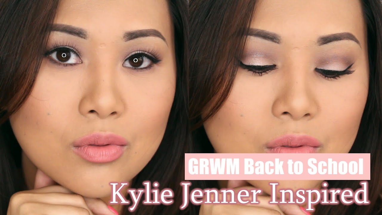 GRWM Back to School | Kylie Jenner Inspired makeup artist choice