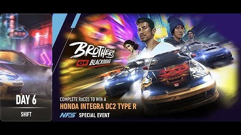 honda integra dc2 type r | brother of Blackridge | Need For Speed: No Limits | day 6