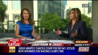 HLN: Casey Anthony courtroom in crisis?