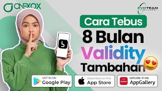 Cara Dapat Tempoh Sah 3 TAHUN! Tebus Tempoh Sah 8 Bulan Percuma ONEXOX Anda screenshot 5