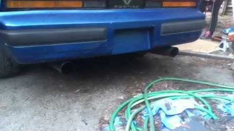 Firebird startup, rev, and idle