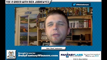 3 Simple Tips to Help Win Your GPP Lineups | Daily Fantasy Golf Strategy