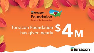 Thank you for your partnership – 2022 Terracon Foundation highlights