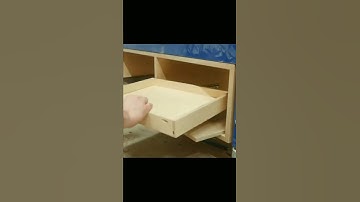 How to install drawer slides step by step || #shorts