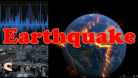 Earthquake , shaking of the surface of Earth👷‍♂️🌍🌎