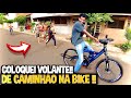 Bike com volante de caminhão causando na cidade!!