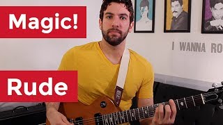 Magic! - Rude (Guitar Chords & Lesson) by Shawn Parrotte