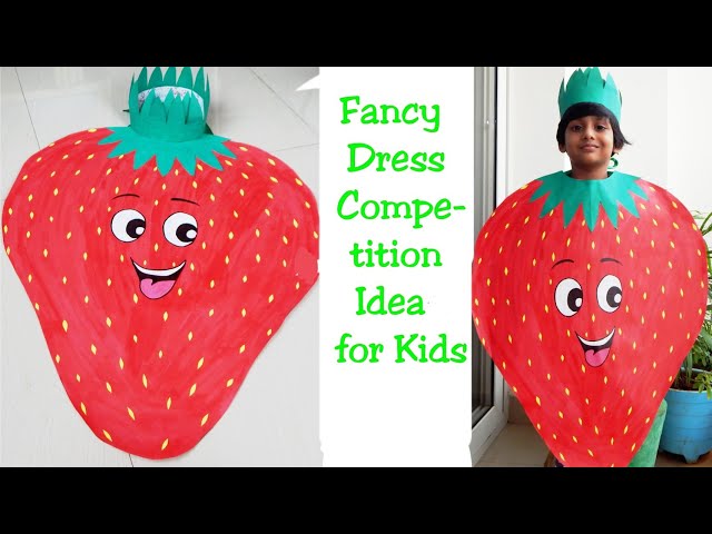 Fruit Costume For Fancydress Competition (apple) : Amazon.in: Beauty