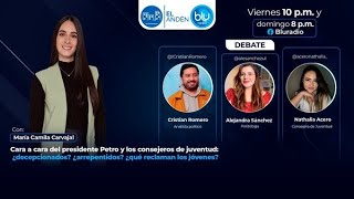 El cara a cara del presidente Gustavo Petro y los consejeros de juventud.