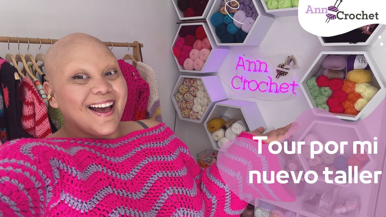 Taller de tejido/ Organizando mi estudio tejeril/ knitting studio makeover ✨