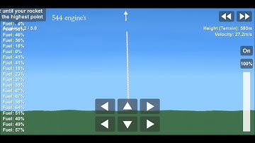 The Most strongest powerful rocket ever build 544 engine