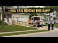 HOA Told Her to Remove the Ramp — Until Someone Needed It Urgently