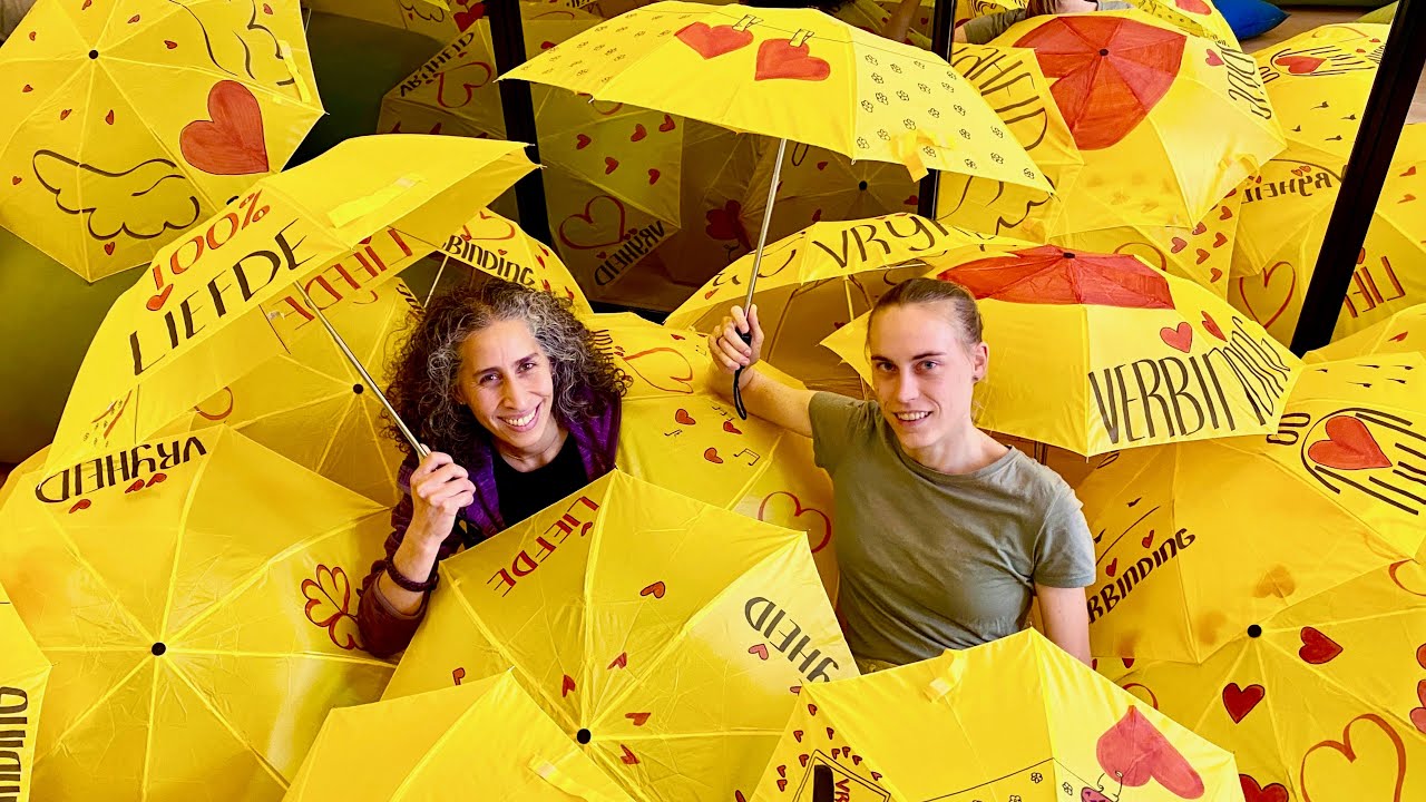 Gele paraplu kopen Clearance