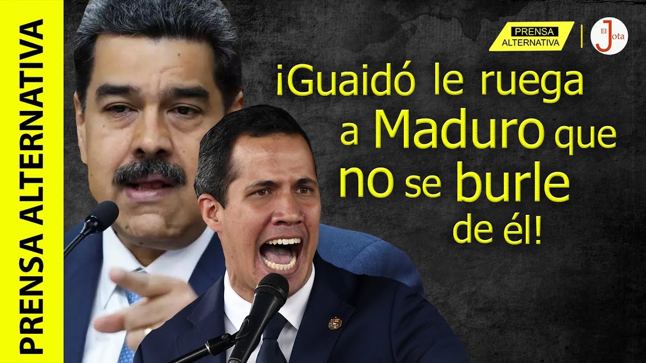 Neoliberal llora y Maduro rÃe: Guaidó obligado a reconocer elecciones del 21 de noviembre!