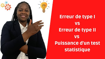 Erreur de Type I, Erreur de Type II et Puissance d