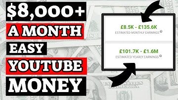 How To Make Money on Youtube Without Making Videos EASY METHOD
