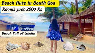 Best Beach Huts in Goa|Benaulim Beach|Blue Corner Beach Huts|Colva Beach|South Goa|Goa trip