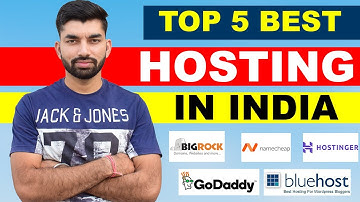 Top 5 Hosting companies in India with offers - 2022 || Best Hosting companies in India