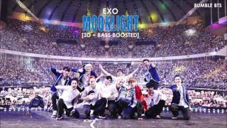 Download Lagu [3D+BASS BOOSTED] EXO (엑소) - MOONLIGHT (KOREAN VER.) | bumble.bts