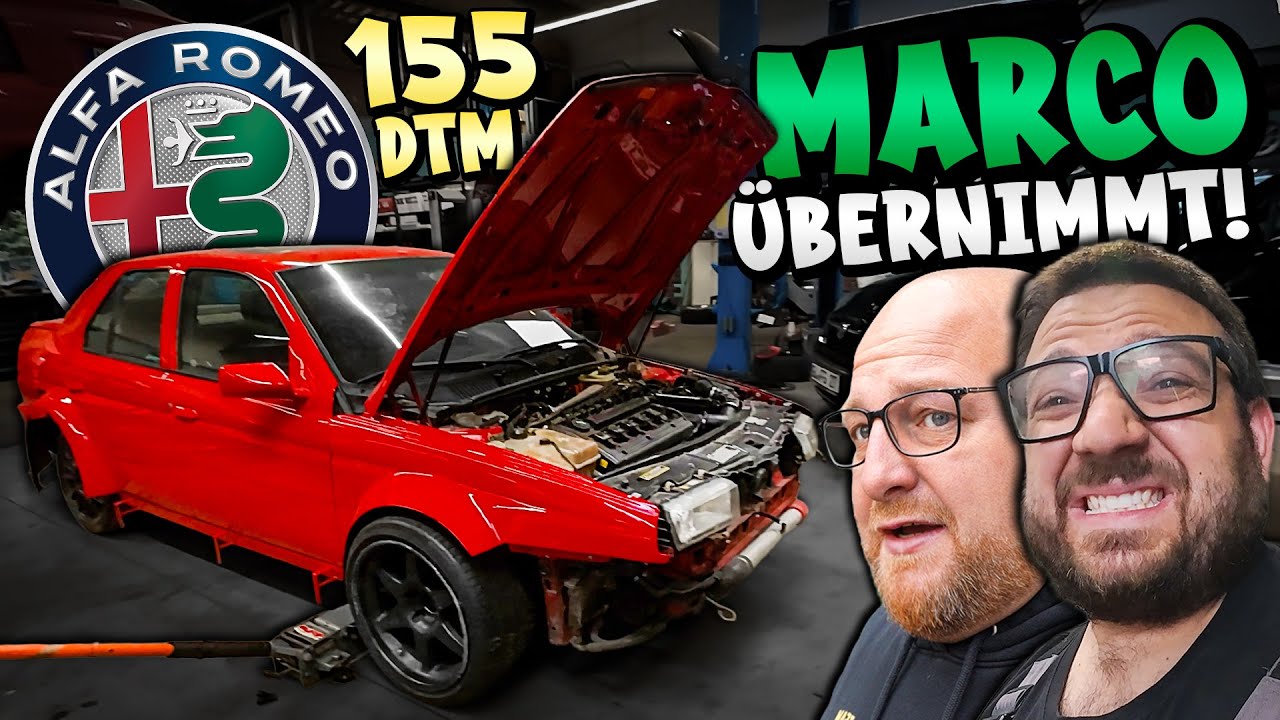 Mein TRAUM wurde zum ALBTRAUM! | Alfa Romeo 155 DTM Replika | Kann MARCO ihn RETTEN?!