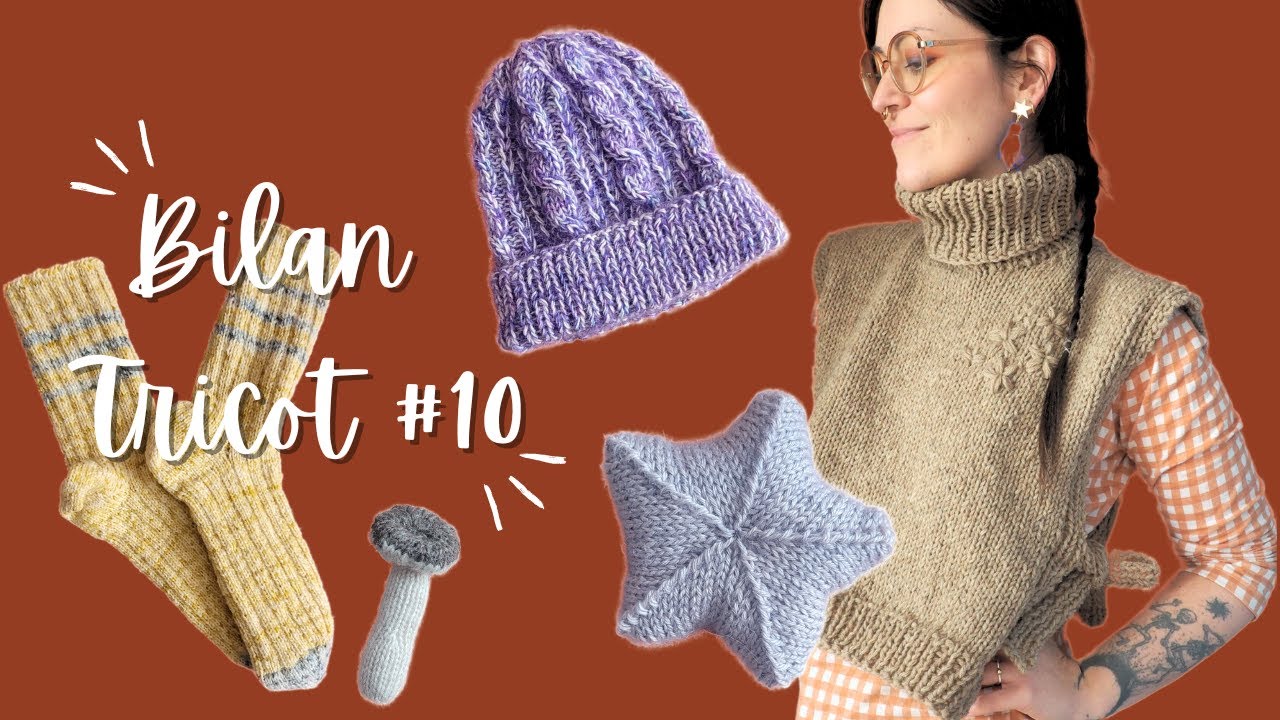 Bilan tricot n°10 - Accessoires d'automne et préparation de Noël