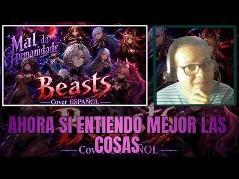 Jheyder Reacciona: Mal da Humanidade | Beasts | Cover en Español - (Canal Da BB)