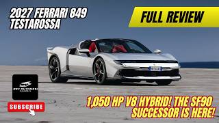 1,050 HP PHEV Monster! Is the 2027 Ferrari 849 Testarossa Worth $565K