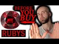 Before you buy ruby gemstones  the gem expert
