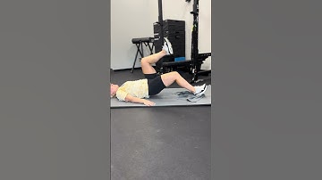 Hamstring Sliders - Single Leg Bridge