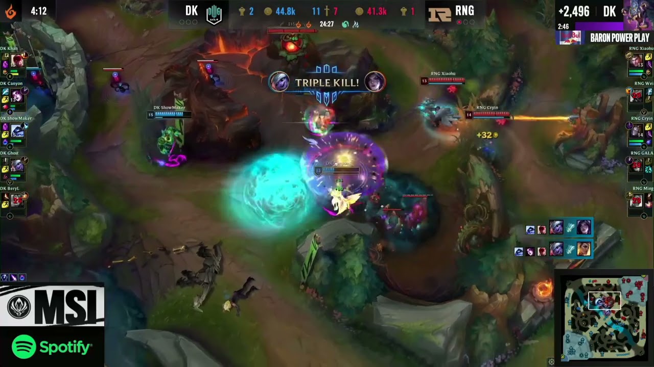 Khan steals Ghosts penta 😔 (DWG Vs RNG)