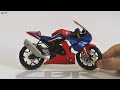 DIY HONDA CBR1000RR FIREBLADE - Making bike with paper