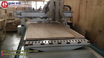 Máy cnc router 3 đầu SM-1325B3 I Máy CNC 3 đầu dao.