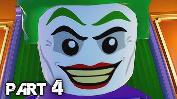 LEGO Dimensions Walkthrough Gameplay Part 4 - Joker Robot Boss (PS4)