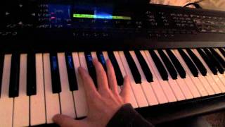 Roland D-50: Using Chase function- (demo)