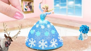Miniature Pull Me Up ELSA PRINCESS Cake Decorating 💝 Best Frozen Mini Cakes For You | Min Cakes