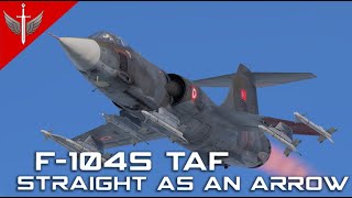 Flying Straight Has Never Been This Easy - F-104S TAF