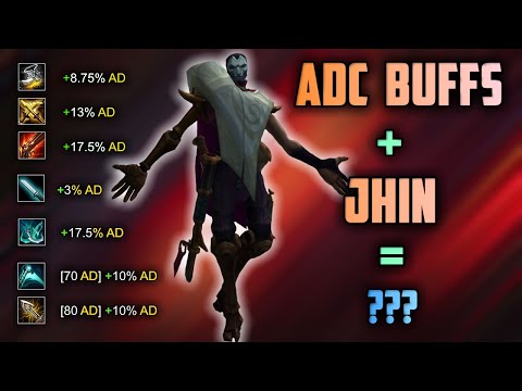 The Intricacies of Jhin... (& early thoughts on ADC buffs)