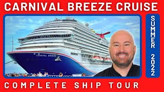 Carnival Breeze Complete Ship Tour 2022