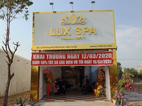 Thiết kế thi công LUX SPA sang chảnh tại Bình Dương