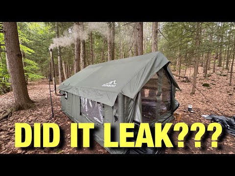 I Tested This Hot Tent for a Month STRAIGHT and here’s what I FOUND | ZONKOO Vega TENT 