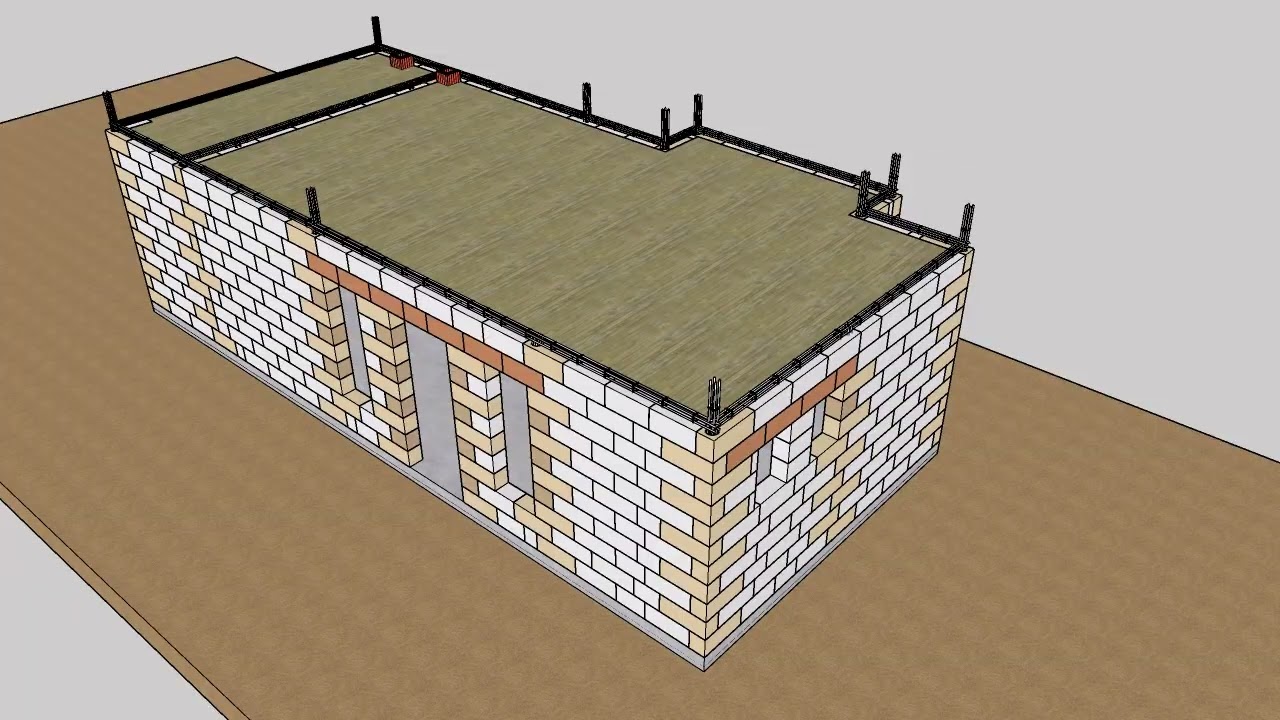 GAZBETON BAĞ BAHÇE EVİ