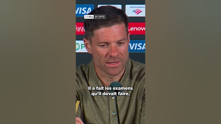 👀 #XabiAlonso donne des nouvelles de #Mbappe !