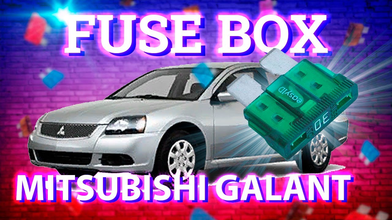 Fuse Layout Mitsubishi Galant (2004-2012)