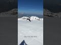 Day 1 vs day 1000 of the nose press #skiing #1000skis #skiseason #skier #skiingisfun