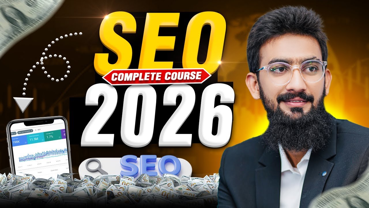 SEO CRASH COURSE 2026 |  Complete SEO Course For Beginners