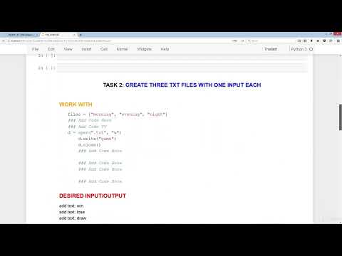 34. Files Exercise