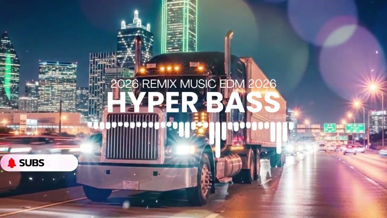 HYPER BASS 🔥 CAR MUSIC 🚗 EDM Festival Remix 2026 | Party • Drive • Workout 💪