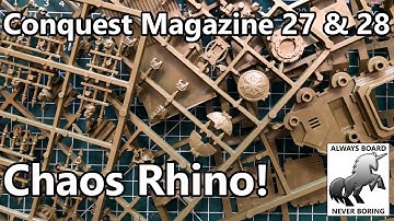 Warhammer 40,000: Conquest Issues 27 & 28 - Unboxing & Review (Hachette Partworks Magazine)