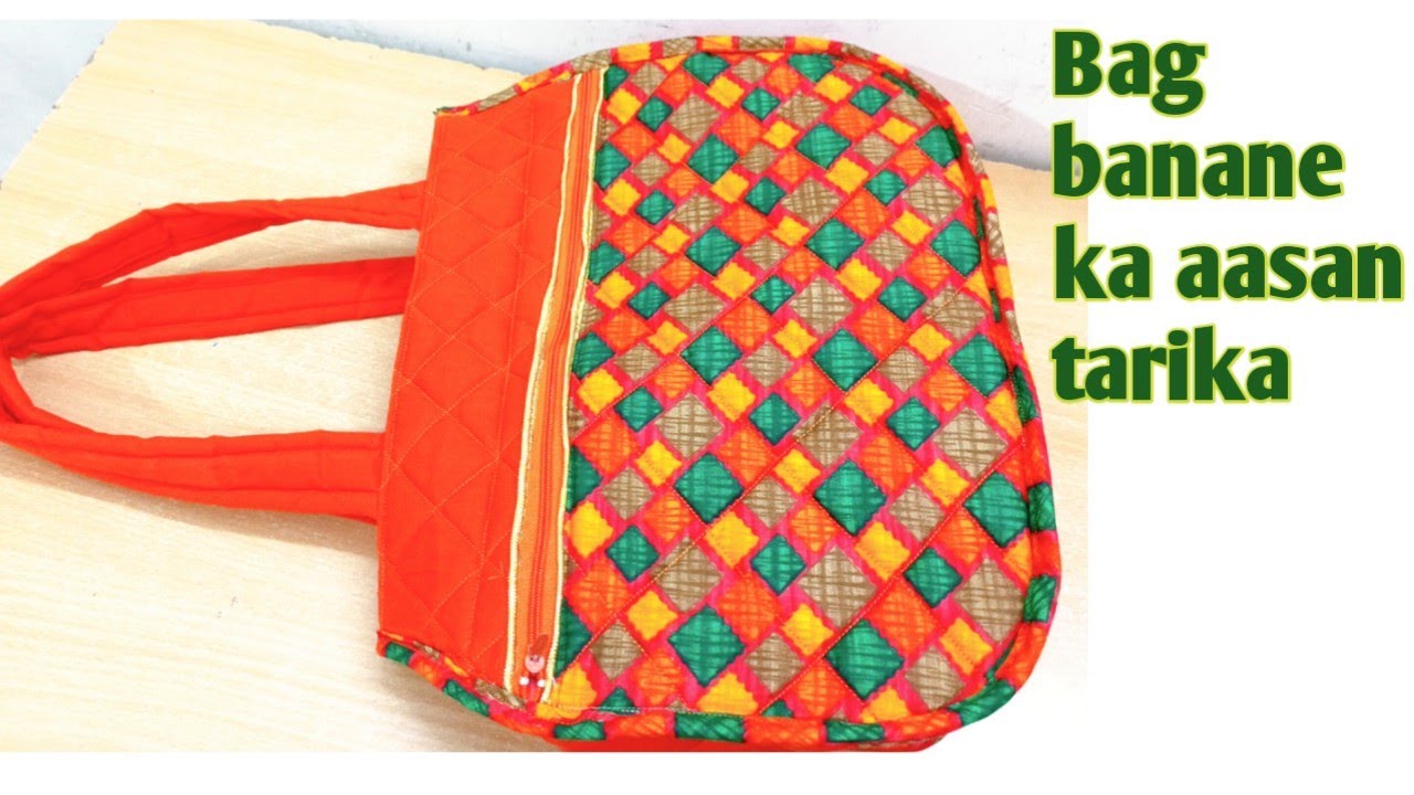 Retro Travel Bag Video Tutorial series for Bag Making - The Polka Dot Chair