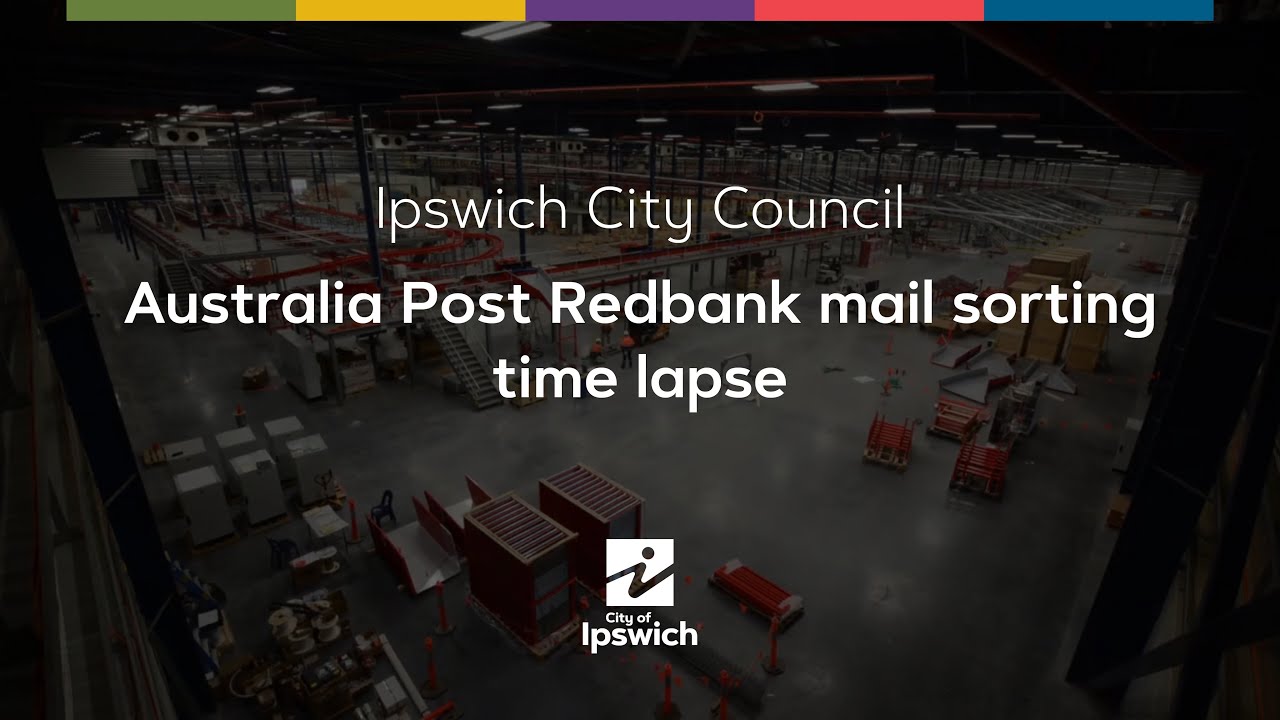 Australia Post Redbank mail sorting time lapse YouTube Australia Post Redbank mail sorting time lapse YouTube